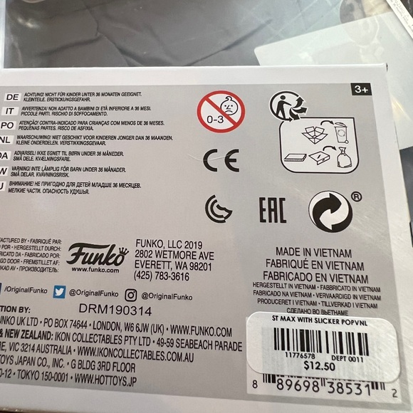 Funko Pop Max with Red and White Accents - Picture 5 of 6